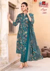 Lizza Vol 3 By Ganpati Cotton Printed Kurti With Bottom Dupatta 